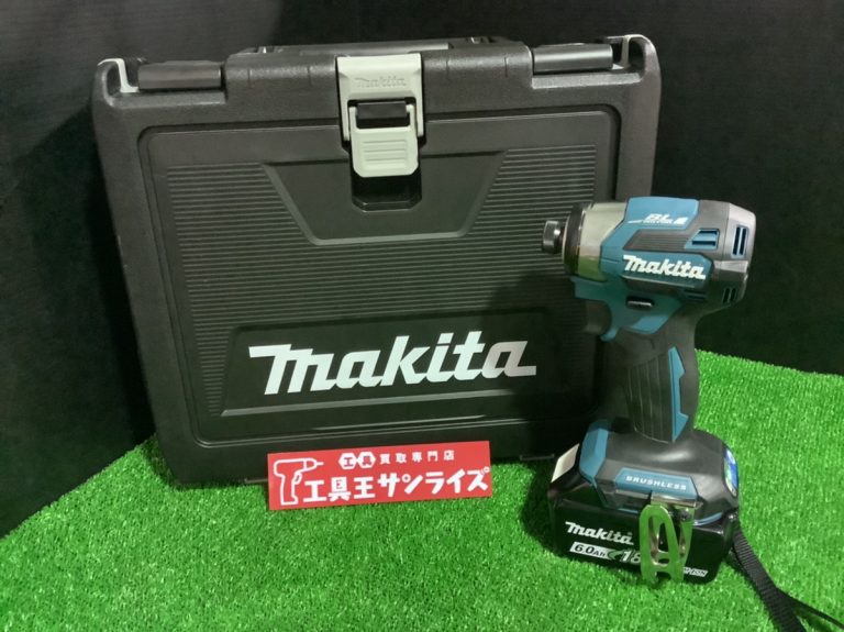 最新 マキタ インパクトドライバー TD173d バッテリー1個 青 ブルー+